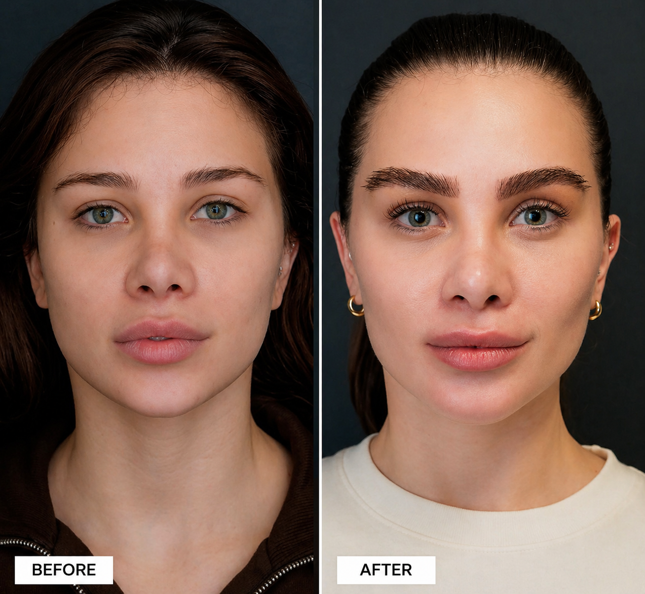 Before & After — Full Brow Redesign